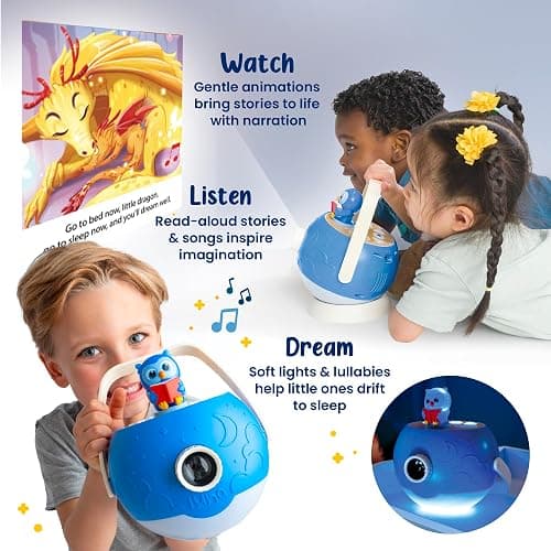 LUNA STORYTIME Bedtime Figurine Cartridge – Projects 5 Soothing Stories and 5 Bedtime Songs, Over 30 Minutes of Audio Content | Gift and Toy for Ages 3+ thumbnail 5