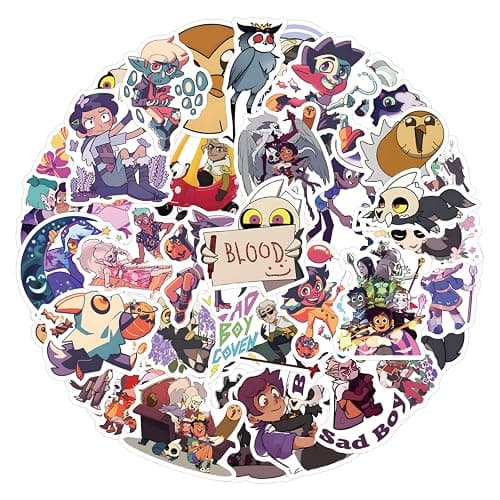 50PCS The Owl House Water Bottle Stickers thumbnail 3