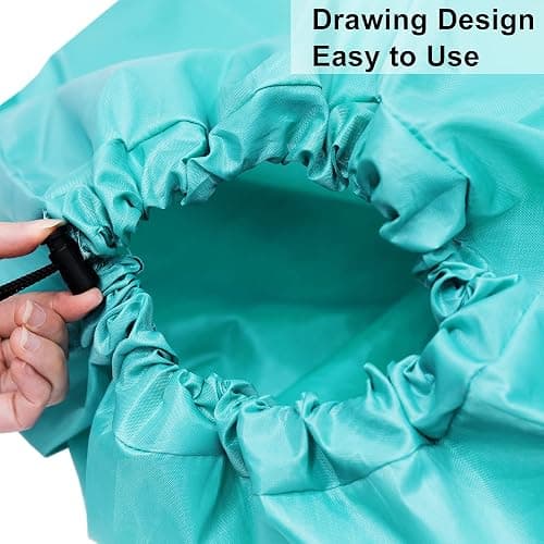 Sylfairy 2 Pack Extra Large Travel Laundry Bag, Dirty Clothes Organizer with Drawstring,Heavy Duty Travel Laundry Bags,Easy Fit a Laundry Hamper Travel Essentials thumbnail 5