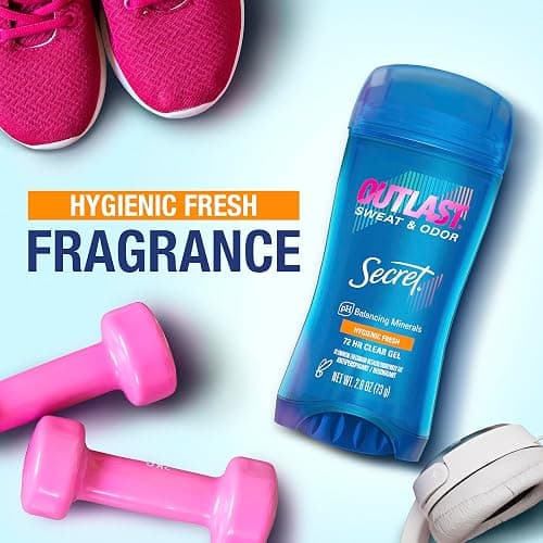 Secret Outlast Antiperspirant Deodorant for Women, 72hr Sweat & Odor Protection, Ph Balancing Minerals, Invisible Solid, Hygienic Fresh Scent, 2.6 oz (Pack of 3) thumbnail 5