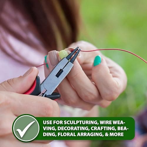 Mandala Crafts 14 Gauge Anodized Aluminum Craft Wire for Jewelry Making - 60 FT Colored Flexible Silver Tone Wire - Bendable for Bonsai Armature Crafting Sculpting thumbnail 7