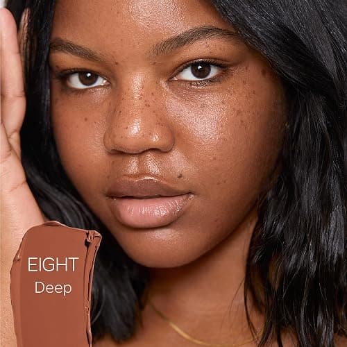 Saie Slip Tint Tinted Moisturizer with SPF 35 - Light Coverage, Glowy Skin Tint & Mineral Sunscreen for Face with Hydrating Hyaluronic Acid - Summer Makeup Essential - Shade Eight (1.35 oz) thumbnail 3
