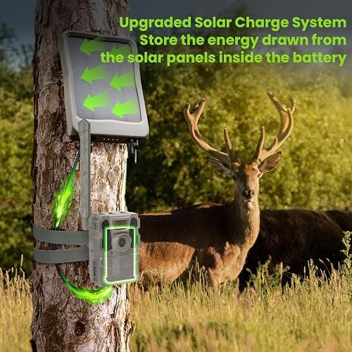 4 Pack New Reveal Lithium Battery Pack Trail Camera Battery + 4 Port Battery Charger Compatible with Reveal Hunting Camera Ultra, Pro 3.0, X Gen 2.0 3.0, X Pro,XB, SK,X (4pcs Batteries+Charger) thumbnail 7