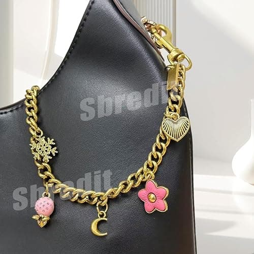 Sbredit Cute cherry Keychain,Cherry Bag Charm,Handbag Charms for Purses,Key Chains Accessories thumbnail 3