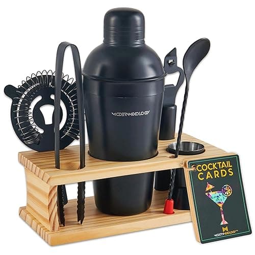 Cocktail Shaker Set with Bar Accessories