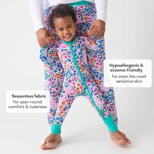 Little Sleepies Pajamas for Baby Boys & Girls, Viscose from Bamboo Baby Pajamas, Preemie & Newborn Sleepers, 2-Way Zipper PJs thumbnail 7