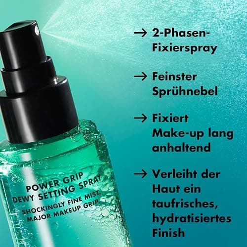 e.l.f. Power Grip Dewy Setting Spray, Ultrafeine & Langanhaltende Formel, Fixiert Das Make-Up Für Ein Hydratisiertes, Dewy Finish, Vegan & Tierversuchsfrei thumbnail 8