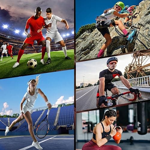 Pre Wrap for Hair Soccer- 6 Rolls 78yd (234'), Multi Color Athletic Prewrap Tape Headbands, Foam Sport Underwrap Pre-Wrap - Black, Pink, Blue, Green thumbnail 4