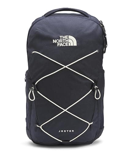 The North Face Jester Everyday Laptop Backpack - Commuter Daypack, Water Repellent, Laptop Sleeve, Aviator Navy Light Heather/Vintage White-NPF, One Size - Image 1