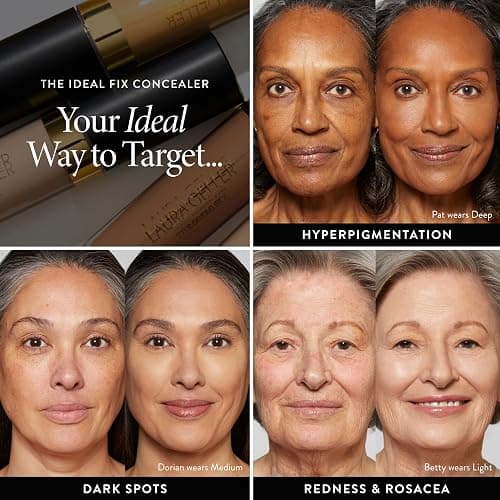 LAURA GELLER NEW YORK The Ideal Fix Concealer - Light - Buildable Medium to Full Coverage Liquid Concealer - Covers Under Eye Dark Circles & Blemishes - Long-Lasting thumbnail 4