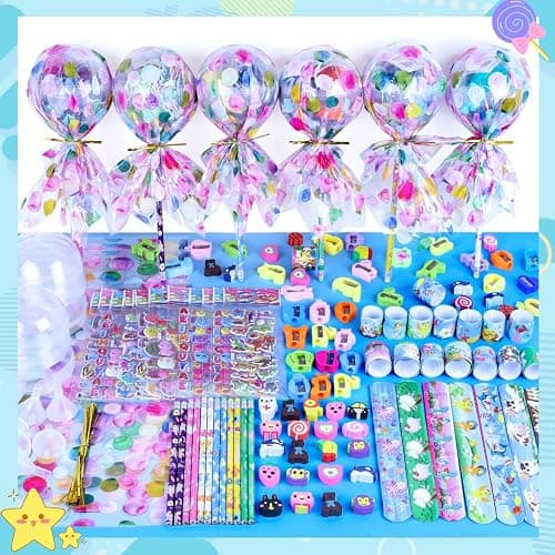 Thesixowls Giant Lollipop Birthday Goodie Bags, 24 Pack Lollipop Return Gifts for Birthday Party - Fun Goodie Bags Classroom Rewards Students Gifts Class Prizes thumbnail 6