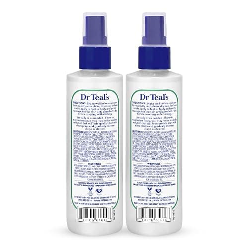 Dr Teal's Magnesium Eucalyptus Spray with Natural Dead Sea Salt, 8 fl oz (Pack of 2) thumbnail 2