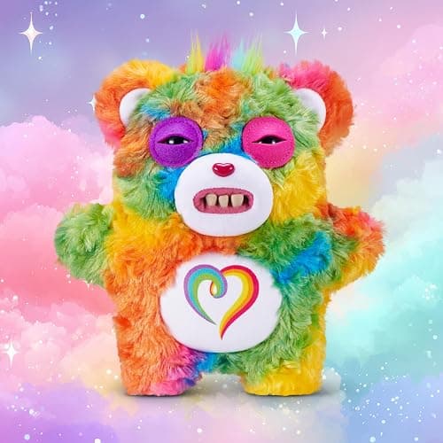 Fuggler Care Bears 9-Inch Plush Toy (Togetherness Bear) by ZURU – Funny Ugly Monster Stuffed Animal with Human-Like Teeth, Collectible Plush for Kids, Tweens, Teens, Adults & Crossover Fans thumbnail 2