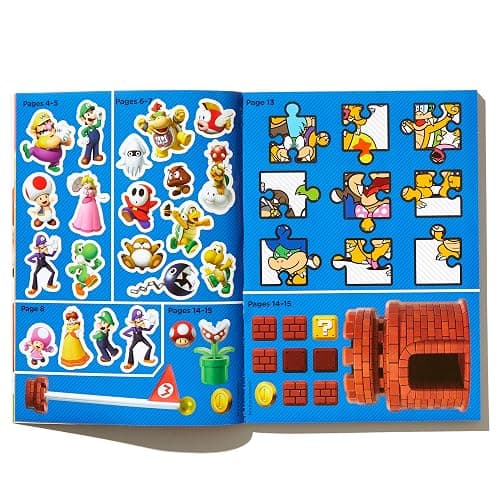 Super Mario Official Sticker Book (Nintendo®): Over 800 Stickers! thumbnail 3