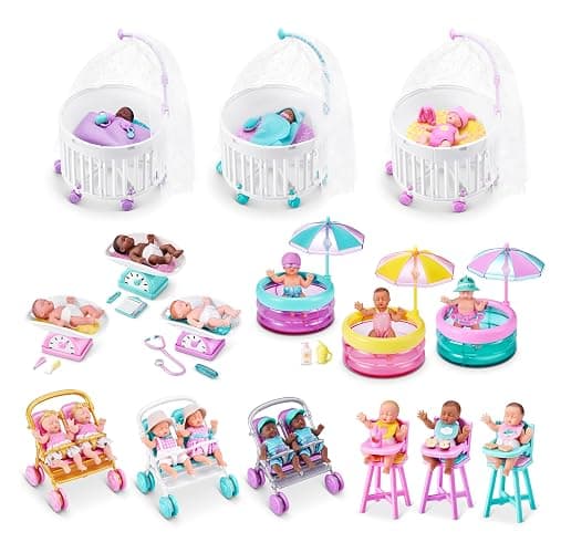 5 Surprise My Mini Baby Series 2 By ZURU, Collectible Mystery Capsule, Toy for Girls, Realistic Miniature Baby, Playset and Accessories (2 Capsules) thumbnail 4