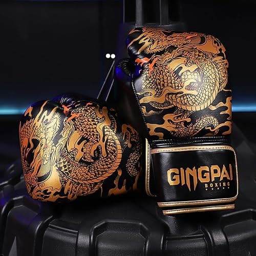 Boxing Gloves for Men and Women,Pro Training Sparring Gloves, for Boxing Kickboxing MMA Fighting,Adult Heavy Punching Bag Gloves,Workout Gloves for Boxing,Muay Thai thumbnail 5
