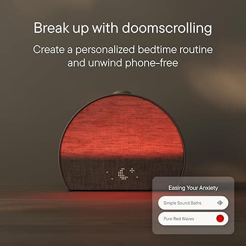 Hatch Restore 3 Sunrise Alarm Clock, Sound Machine, Smart Light (Putty) - White Noise, Screen-Free Sleep Routine thumbnail 4