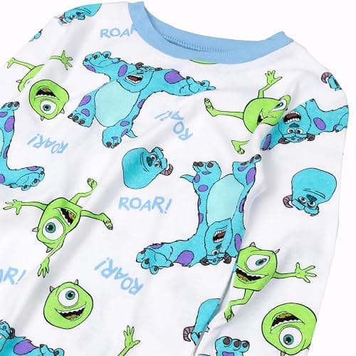 Disney Unisex Kids' 6-piece Snug-fit Cotton Matching Comfortable Pajama Set, Soft & Cute for Kids thumbnail 7