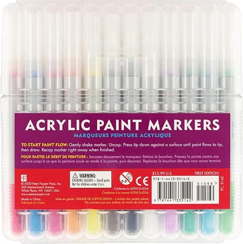 Studio Series Acrylic Paint Marker Set (12-piece set) thumbnail 2