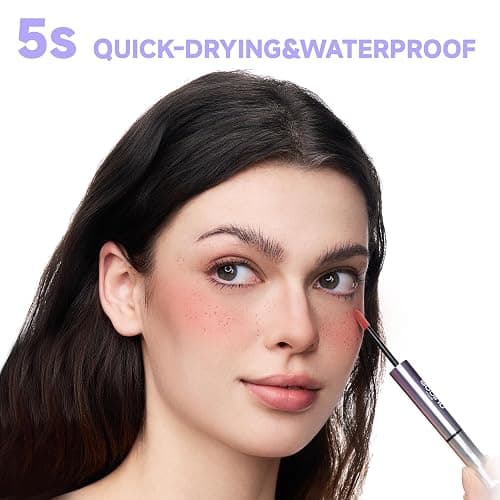 Unicos Freckle Stamp, 2-IN-1 Freckle Pen with Blush, Faux Freckle Stamp, Natural Makeup, 5 Sec Quick-drying, Waterproof, Long-Lasting, Easy to Use, Gifts for Her, Sunkiss thumbnail 4