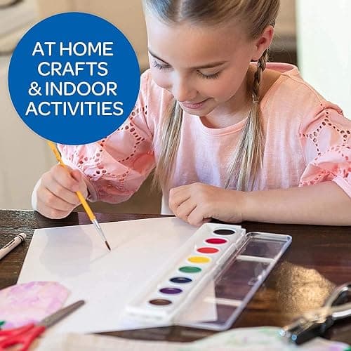 Crayola Washable Watercolor Paint Sets for Kids & Teachers (12ct), Bulk Classroom School Supplies for Preschool & Kindergarten, Wishlist Essentials, Crafting Activities for Toddlers thumbnail 5