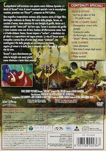 Tarzan (Special Edition) (2 Dvd) thumbnail 2