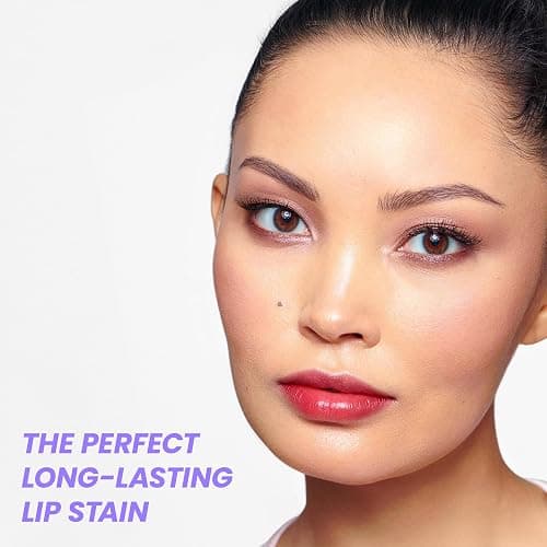 Wonderskin Wonder Blading All Day Lip Stain Peel Off Masque and Reveal Kit - Long Lasting, Waterproof Pink Lip Tint, Transfer Proof Natural Makeup Stain Kit (Romance) thumbnail 7