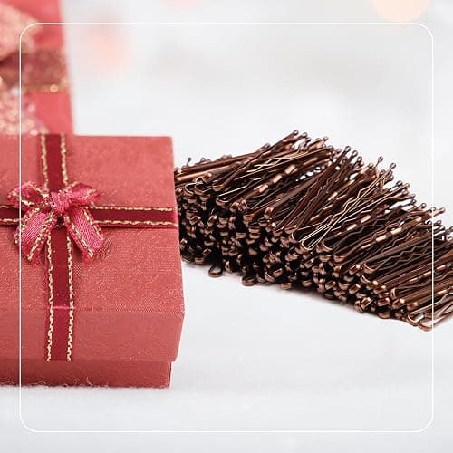 Bobby Pins Brown, 360 Pcs Brown Bobby Pins, 2 Inch Premium Bobby Pin, Secure Hold Bobby Pins with store box, Hair Pins for Kids, Girls and Women thumbnail 7