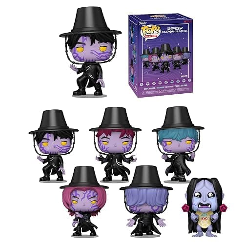 Funko Pop! Mystery: Kpop Demon Hunters - Saja Boys Blind Box Vinyl Figure | 1 Figure Per Blind Box, Netflix Merch, Jinu, Abby, Baby Or Others, KPop Idol Boy Band Gift for Teens & Girls - Image 1
