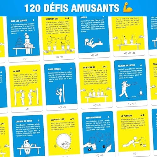 Super Skills - Jeux de Société Adulte, Ado et Enfant - Jeu de Societe 8 Ans Plus - 120 Défis pour Toute la Famille - Jeu de Fête Amusant - Cadeau Garcon 12 Ans & Fille - Version Français thumbnail 4