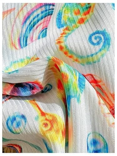 SOLY HUX Women's Floral Print Triangle Bikini Tops Hawaiian Halter Tie Back Bathing Suit Tops Summer Swimsuit Top Only thumbnail 4