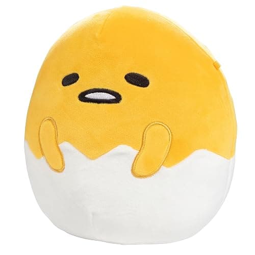 Squishmallows Original 8-Inch Gudetama The Lazy Egg - Official Jazwares Plush - Collectible Soft & Squishy Sanrio Easter Egg Stuffed Animal Toy - Add to Your Squad - Gift for Kids, Girls & Boys thumbnail 3