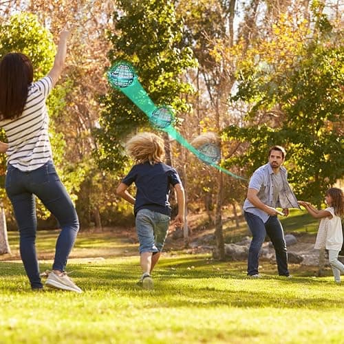 Sosuy 2025 Flying Orb Ball Toys for Boys, Spinner Rotating Hover Boomerang Magical Galaxy Cosmic Handheld Mini Drone Cool Stocking Stuffers Christmas Gifts for Kids Girls Teen Aged 6 7 8 9 10+ Blue thumbnail 2