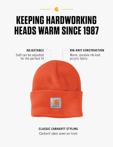 Carhartt Men's Knit Cuffed Beanie thumbnail 2