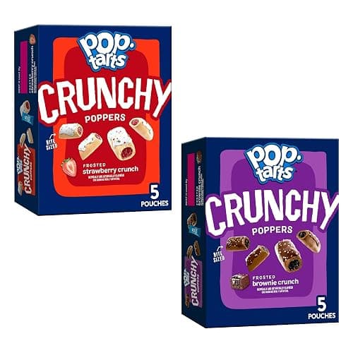 Pop-Tarts Crunchy Poppers Crunchy Filled Snack Pieces, Kids Snacks, On-the-Go Snacks, Variety Pack (3 Boxes, 15 Pouches) - Variety thumbnail 8