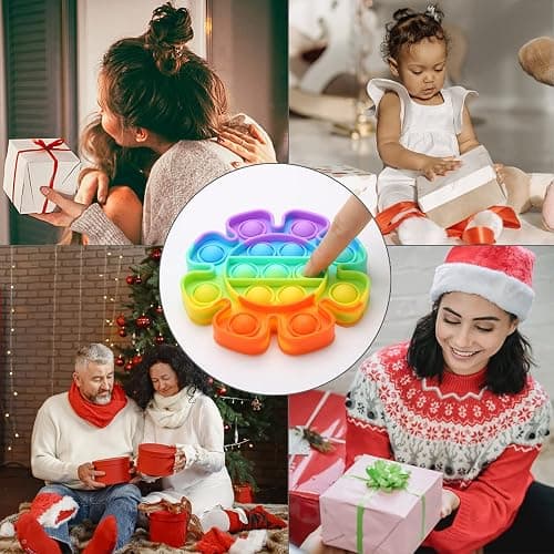 Fidget Simple Fidget Pack, 35pcs Fidget Toys Set with Popping Fidget Sensory Toys for Kids and Adults, Stress Relief Kit Gifts for Party Favors Classroom Prizes Easter Basket Stuffers Egg Fillers thumbnail 3