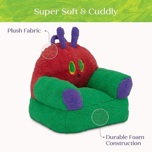 Delta Children – World of Eric Carle, The Very Hungry Caterpillar Cozee Buddy Chair thumbnail 8