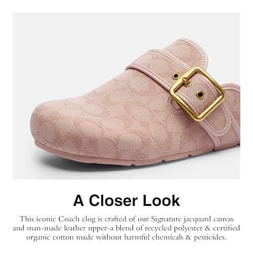 COACH womens Archival Buckle Clog thumbnail 4