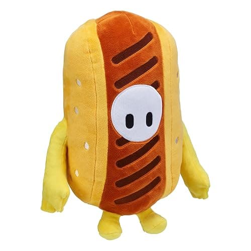 FALL GUYS Moose Toys Hotdog Bean Skin Collectors Edition - Official Collectable 12" Super Soft Cuddly Deluxe Plush Toys from The Ultimate Knockout Video Game 3 - Comes in a Polybag thumbnail 3