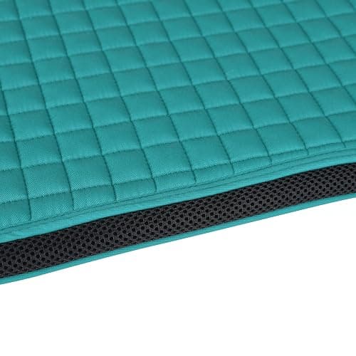 WeatherBeeta Prime Air-Tec Jump Shaped Saddle Pad, Dark Turquoise, Large thumbnail 4