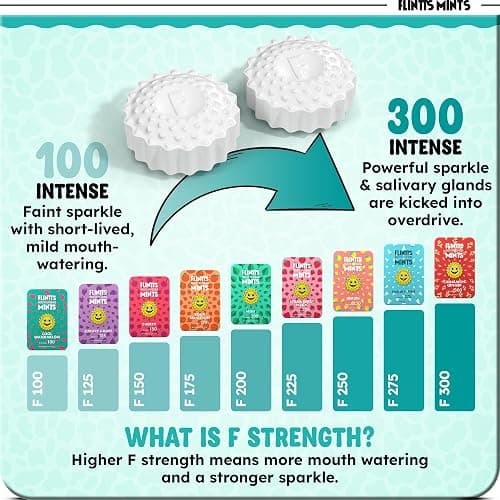 Flintts Mints After Party Pack – Sugar Free Mouthwatering Mints for Dry Mouth Relief & Freshness – Vegan Oral Health Support with Sparkle Effect – Pocket Travel Saliva Substitute, Lozenges Alternative thumbnail 5