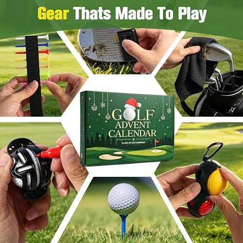 Golf Advent Calendar 2026 for Men Teens, 24 Days Golf Countdown Gifts | 24 Individual Gift Boxes, 24 Days Golf Accessories Gifts for Golfers Boyfriend Husband Dad Retirement & Birthday Presents thumbnail 4