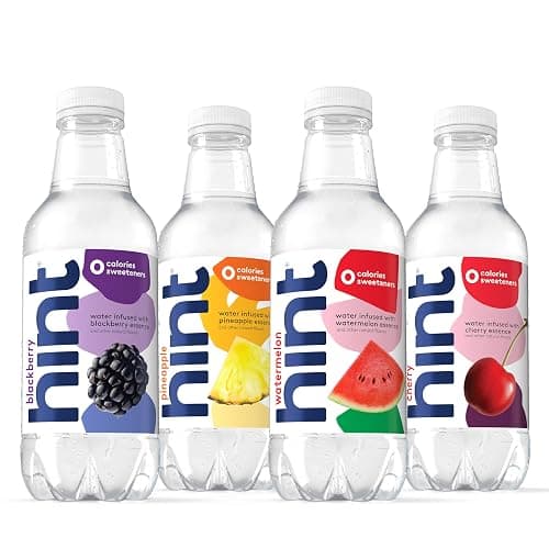 Hint Infused Bottled, Best Sellers Variety Pack - Sugar Free Flavored with Zero Calories, Natural Essences, and No Artificial Sweeteners - 16 Fl Oz (Pack of 12) thumbnail 8