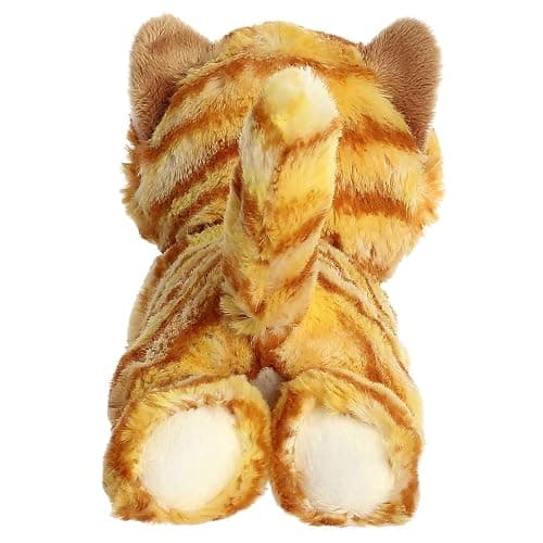 Aurora® Adorable Mini Flopsie™ Ginger Cat™ Stuffed Animal - Mini Companions Ready for Playful Adventures - for Kids All Ages, Toddlers, Adults, and Families - Orange 8 Inches thumbnail 8