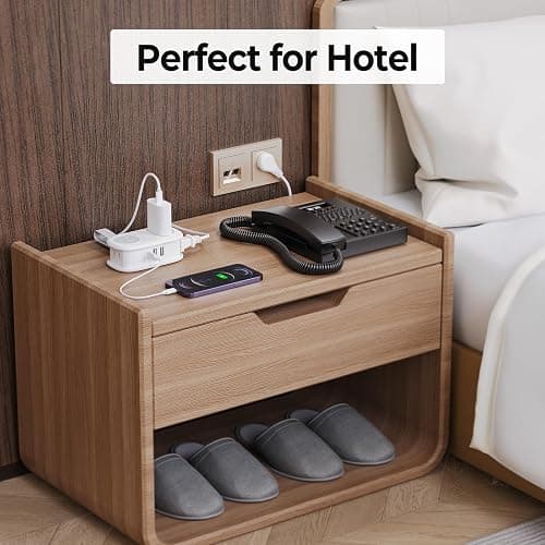 Travel Power Strip, ORICO 4 Outlets 3 USB Ports (1 USB C) with 4FT Wrapped Short Extension Cord, Compact Power Strip for Hotel Travel Essentials Cruise Approved-AP3 thumbnail 5