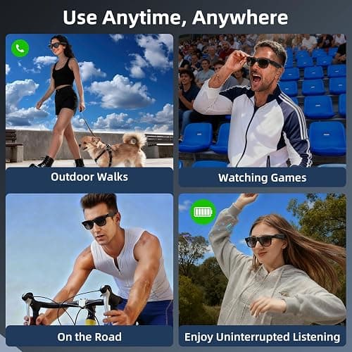 AERIANT On-The-Go Battery Pack for RayBan Meta Glasses, Ultra-Light Wearable Mini Power Bank for Wayfarer, Headliner, Skyler, Portable Charger Accessory for Meta AI Glasses with USB-C, Fast Charging thumbnail 5