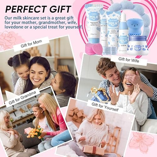 Milk Skin Care for Kids Teens Birthday Christmas Gifts - Girls Skin Care for Kids Age 8-12 - skin care for Teens 10-12 -Skincare for Girls 10-12 - Skincare Set for kids 8-9 - Gifts for Teenage girls thumbnail 7