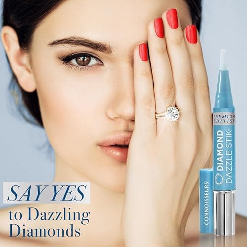 CONNOISSEURS Diamond Dazzle Stik - Portable Diamond Cleaner for Rings and Other Jewelry - Bring Out The Sparkle in Your Diamonds and Precious Stones thumbnail 5