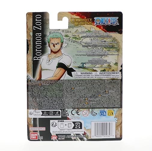 Ultimate Legends - One Piece - Roronoa Zoro 5" Action Figure thumbnail 7