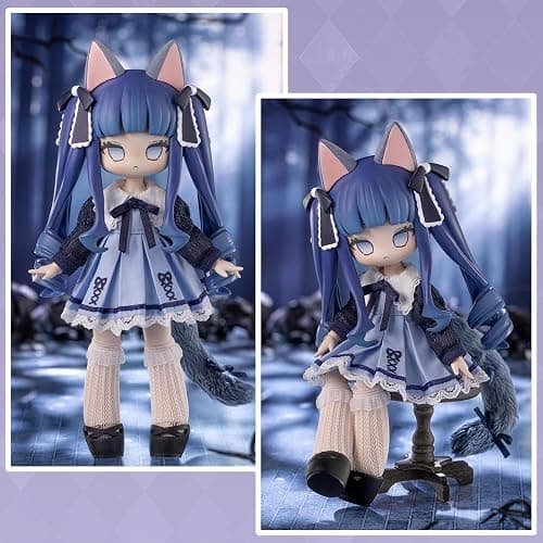 BJD Dolls BJD Blind Box 1/12 Ball Jointed Doll Dress Up Dolls Collectible Figures Collection Gift Toys for Party Birthday Ages 15 and Up Costume Included Collectible Figure, Arcane Circuit 1 BOX thumbnail 6